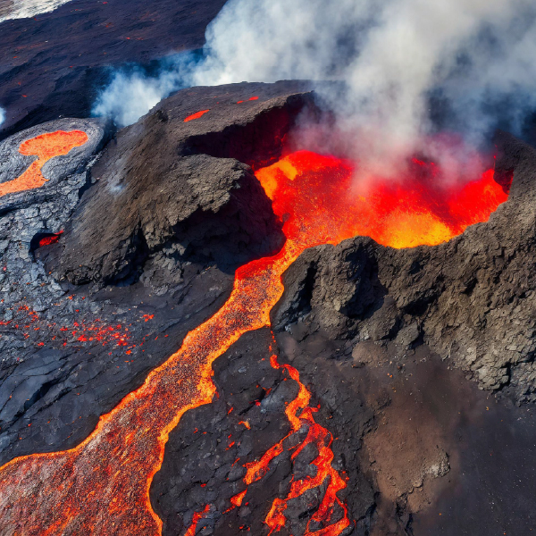 ugnikalnio lava